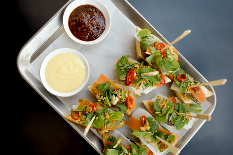 Plateau 20 toast bánh mì - Végétarien